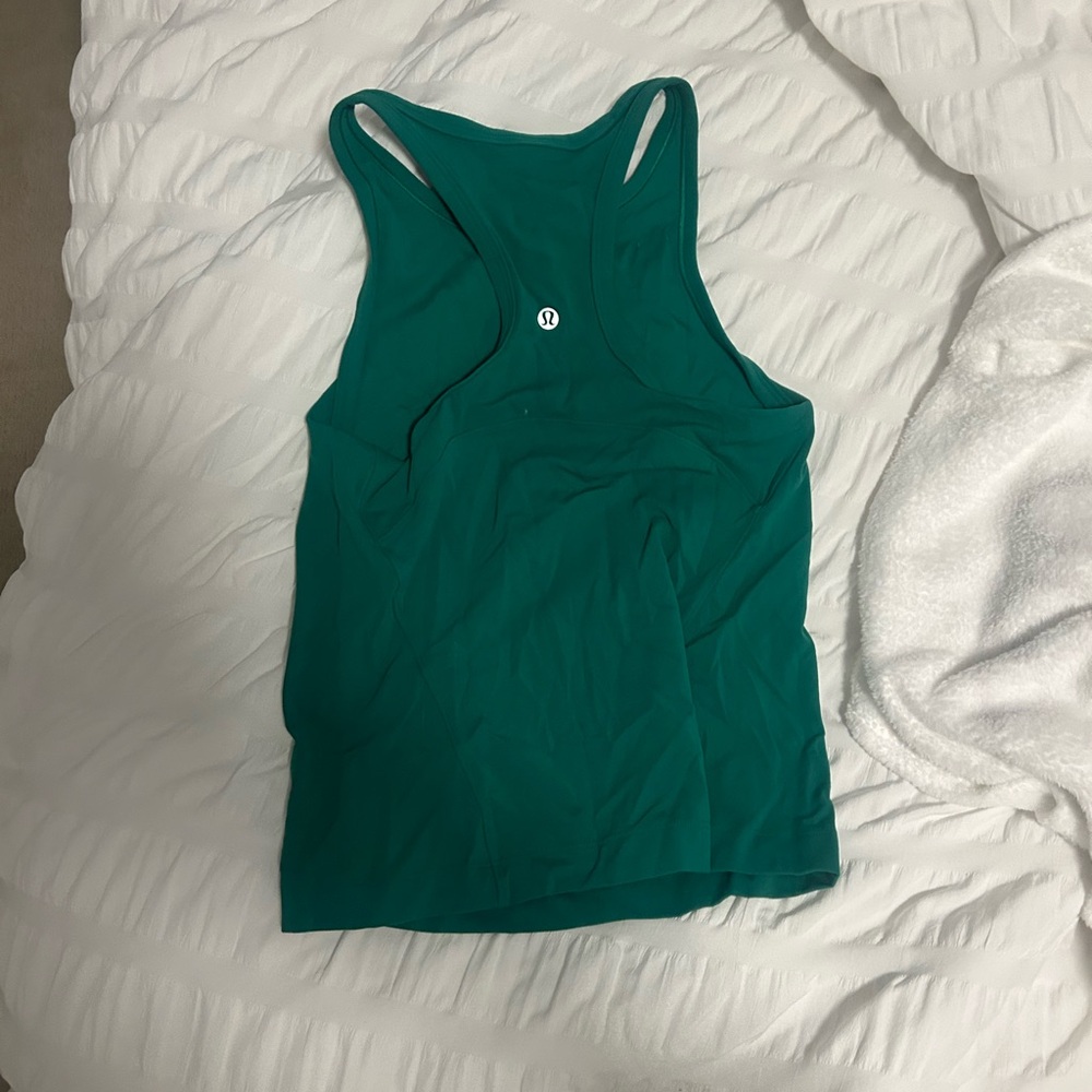 Lululemon Athletica Teal Tank Top